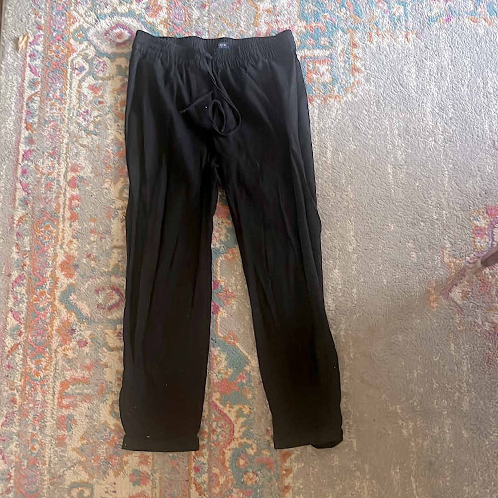 J Crew Black Linen Pants - Size 4